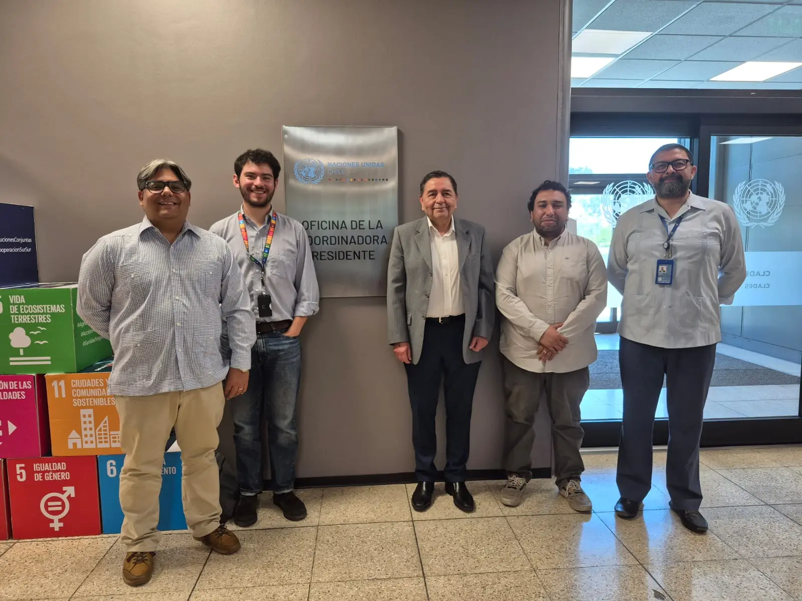 Portada Portada encuentro Fundación Crescendo y ONU