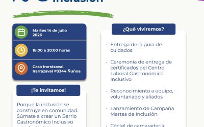 Lanzamiento «Martes de Inclusión», una iniciativa que busca transformar Plaza Ñuñoa en un referente de inclusión