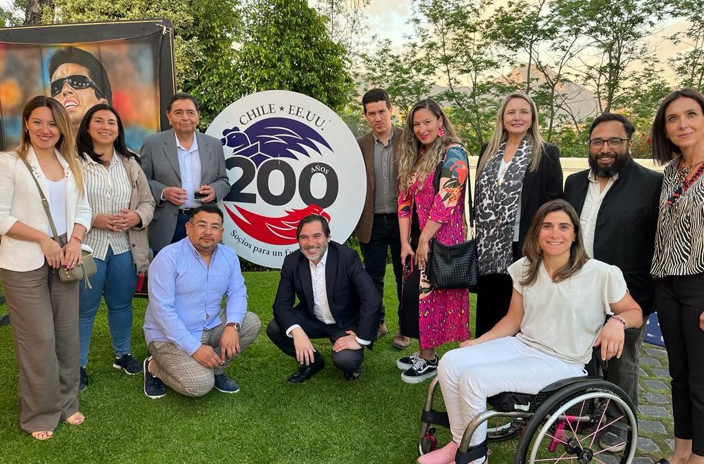 Fundación Crescendo participa en encuentro organizado por la Embajada de Estados Unidos en el marco de los Juegos Parapanamericanos Santiago 2023